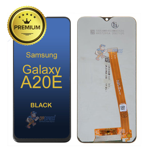 Samsung Galaxy A20E LCD Touch Screen Digitizer Assembly Without Frame - Black Replacement Part for DIY Phone Repair | Compatible with Galaxy A20E Smartphone