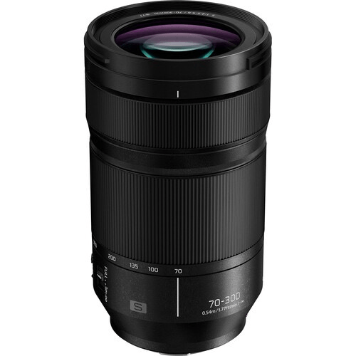 Panasonic Lumix S 70-300mm f/4.5-5.6 Macro O.I.S. Lens for Full Frame Mirrorless Cameras - Perfect for Wildlife, Sports & Portrait Photography