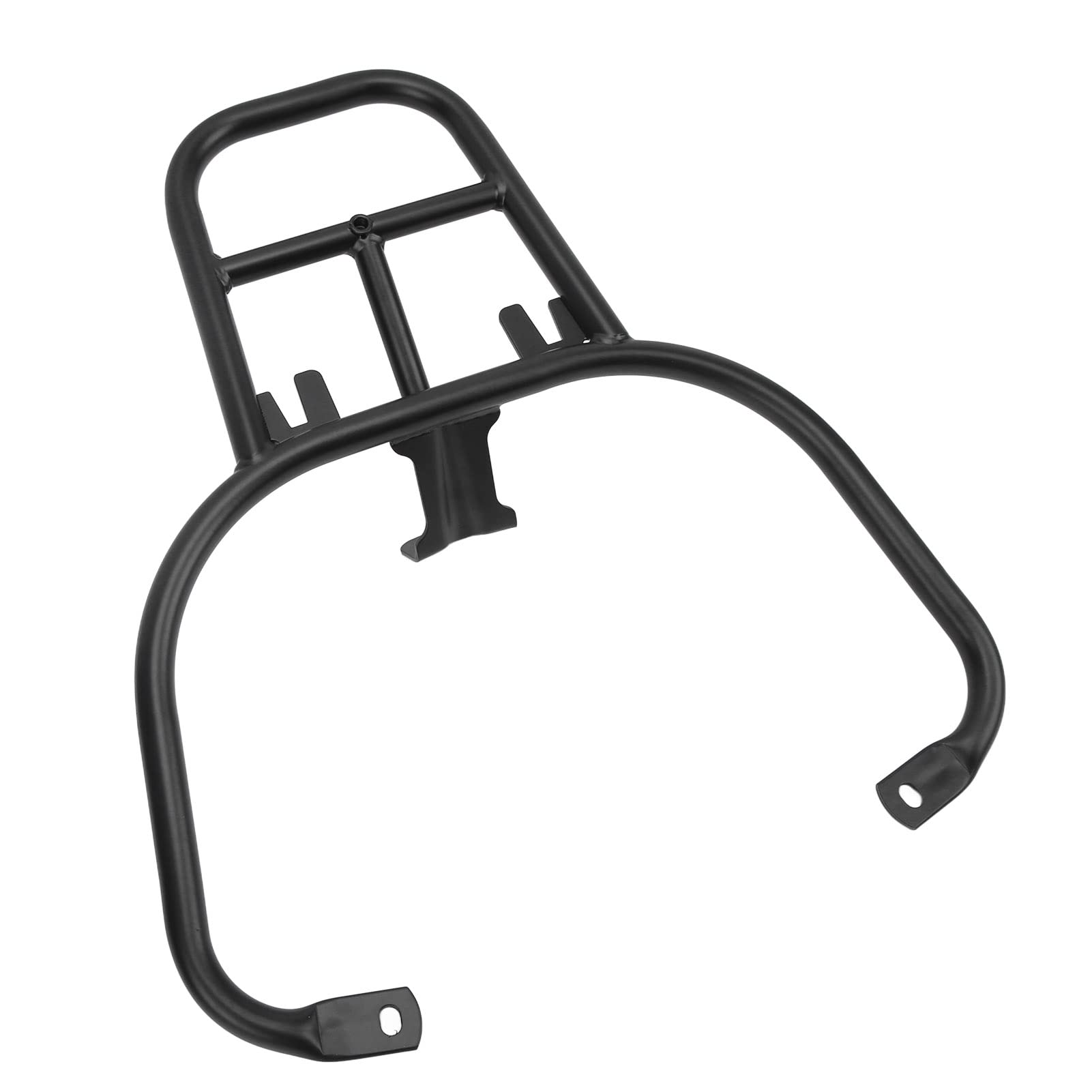 Ymiko Motorcycle Luggage Rack - Black Rear Carrier Top Case Support & Handrail for Vespa GTS 300 | Durable Replacement Part for Scooter Storage | Perfect for Commuting, Touring & Grocery Hauling