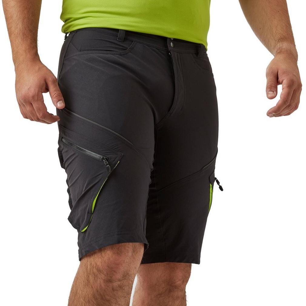 GORE BIKE WEAR Men's Cycling Shorts - Knee Length, Lightweight, Stretchable & Breathable Bike Pants with GORE-TEX Fabric - Size XL in Olive Green for Mountain Biking & Road Cycling