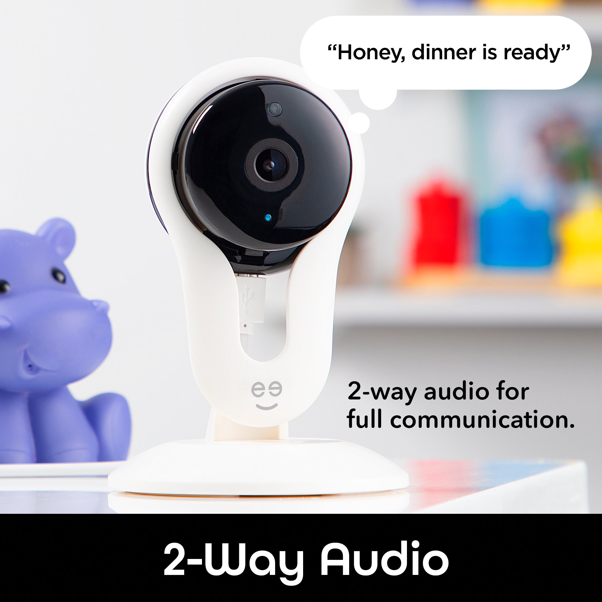 Geeni Aware 1080p HD Smart Security Camera - Indoor/Outdoor WiFi Surveillance with Night Vision & Motion Detection for Home & Business Protection