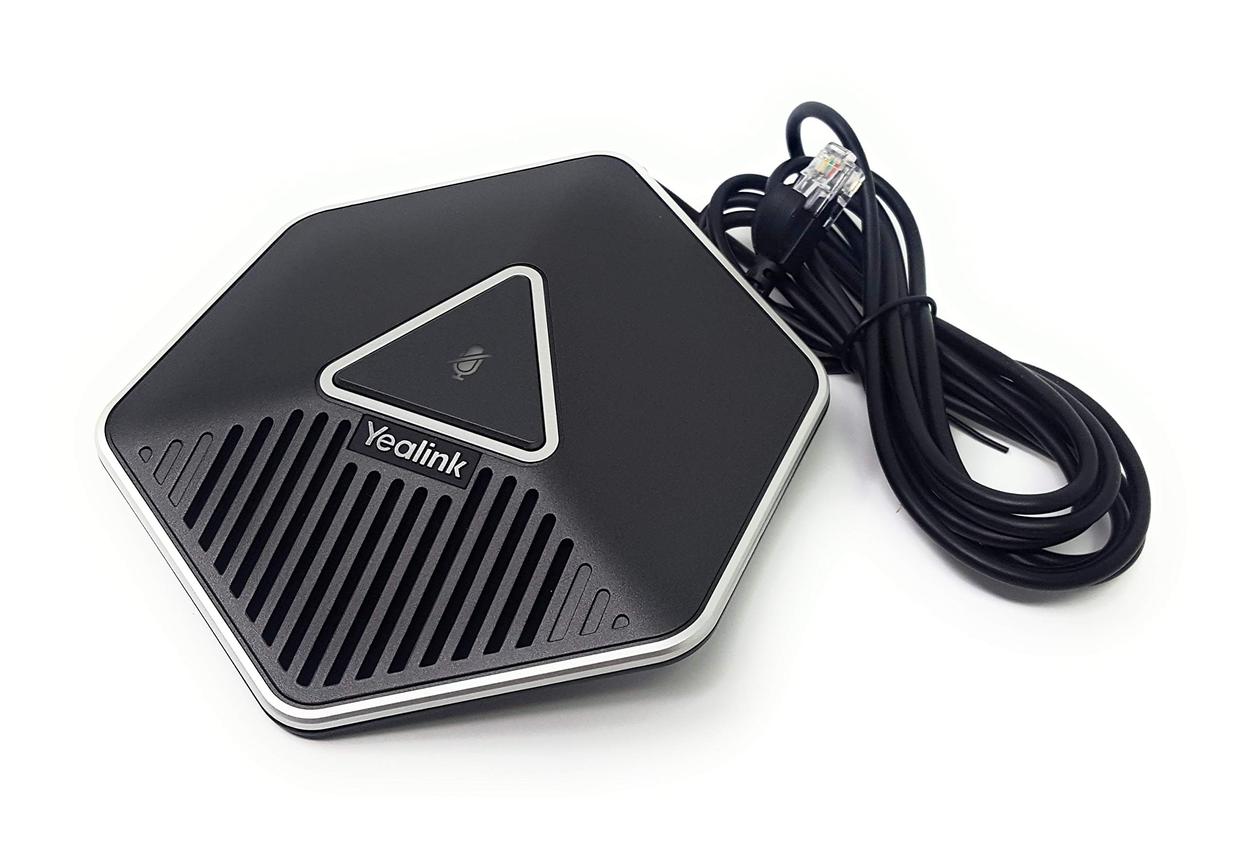Yealink CPE80 Expansion Microphone for CP860 Conference Phone - Single Mic Extender with Microfiber Cloth | Enhanced Audio for Business Meetings, Webinars & Remote Collaboration