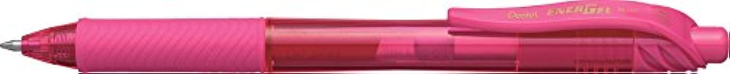 Pentel EnerGel X Rollerball Pen - 0.7mm Fine Point, Smooth Writing Gel Ink, Retractable, Pink Barrel - Perfect for Note Taking, Journaling & Office Work