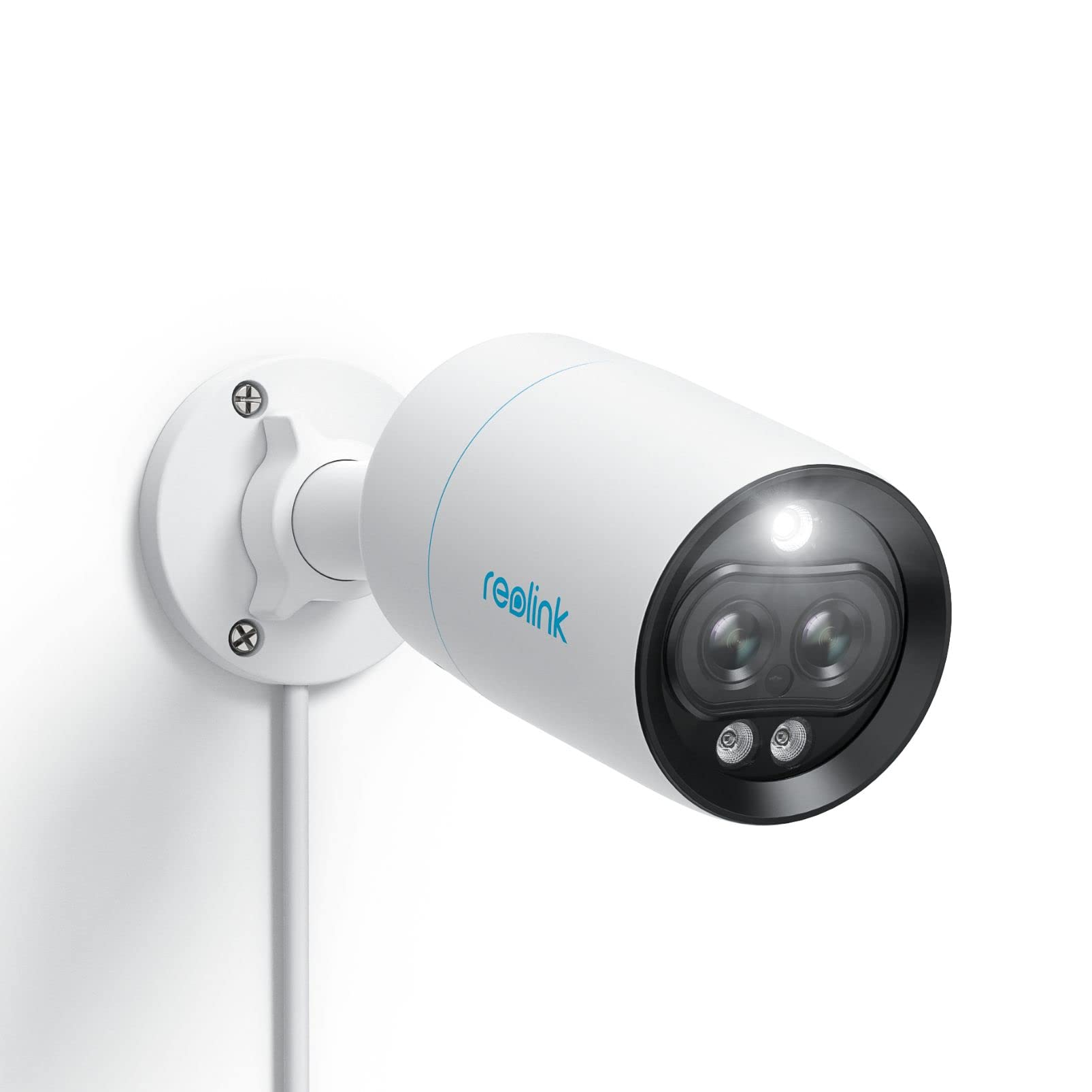 REOLINK RLC-81MA 4K Dual-Lens PoE Security Camera System with AI Detection & Color Night Vision - 4K Wide Angle + 3MP Telephoto Lens, No Third-Party NVR Support - Ideal for Home Security, Business Surveillance & Outdoor Monitoring