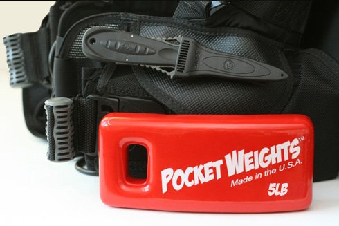 Premium BCD Scuba Weights (Singles) for Weight-Integrated Buoyancy Compensators - Perfect for Scuba Diving, Snorkeling & Underwater Exploration