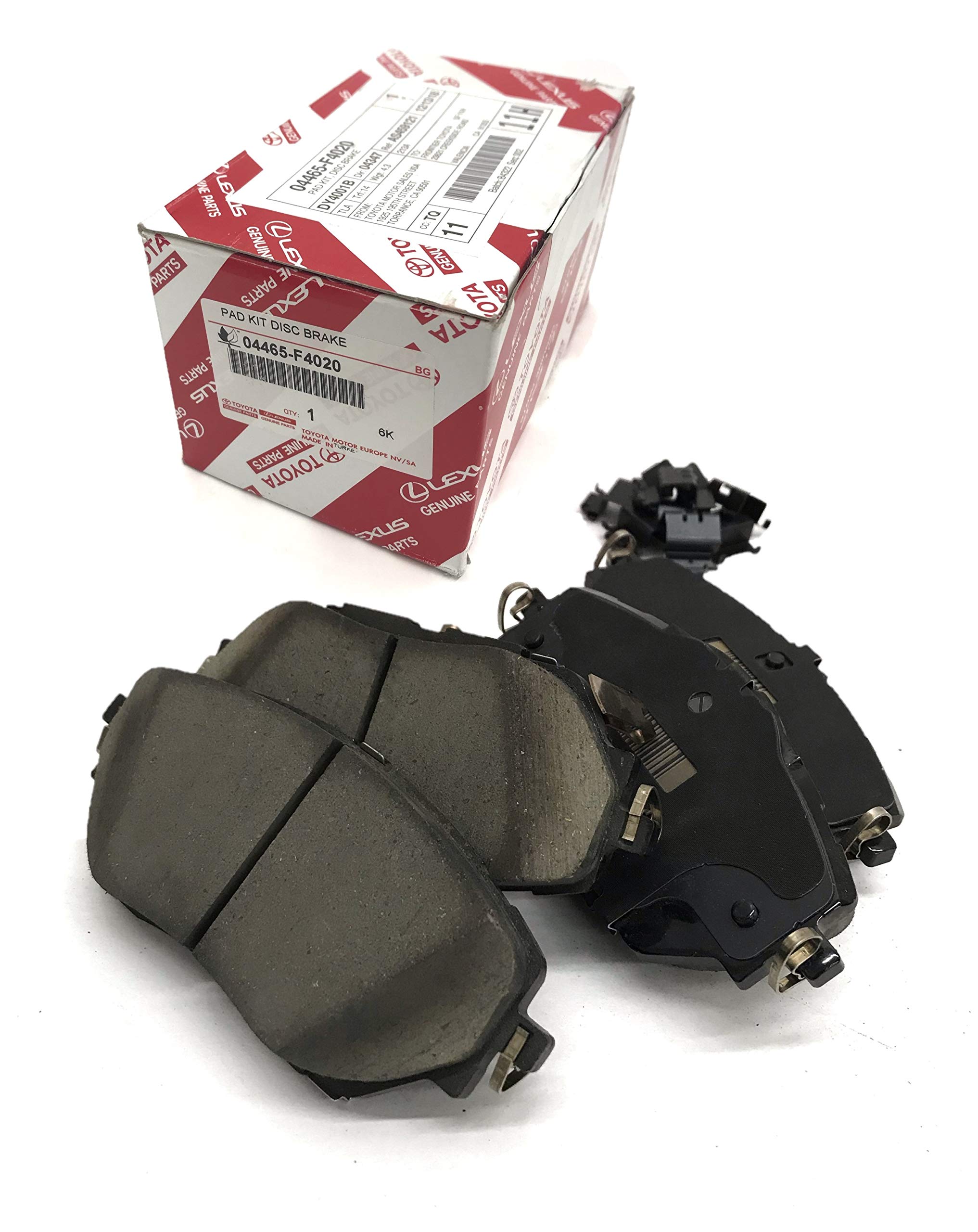 Toyota Genuine Disc Brake Pad Kit 04465-F4020 - OEM Replacement for Smooth Braking Performance | Perfect for Daily Commuting & Highway Driving