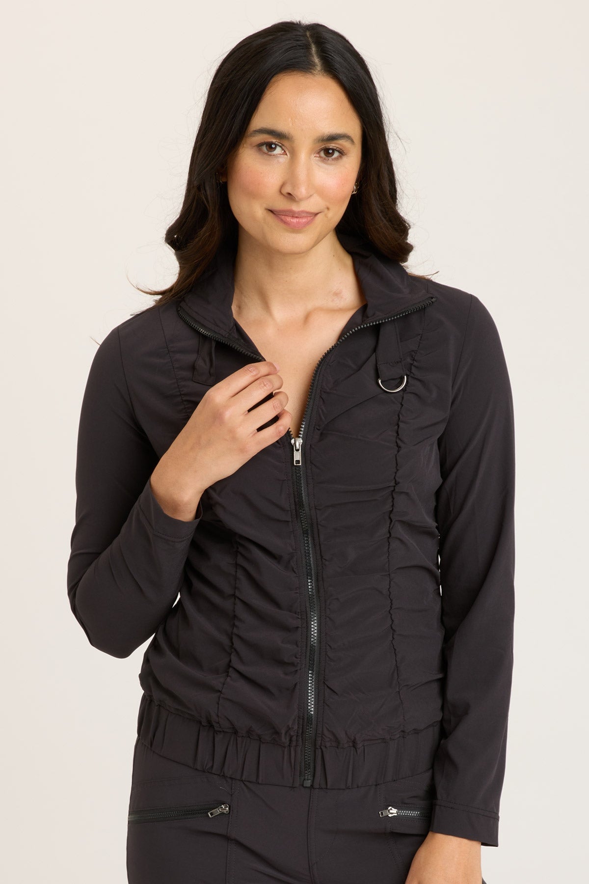 Momentum Jacket for Men & Women - Lightweight Waterproof Windbreaker Outdoor Jacket - Black - Perfect for Hiking, Running, Cycling & Travel