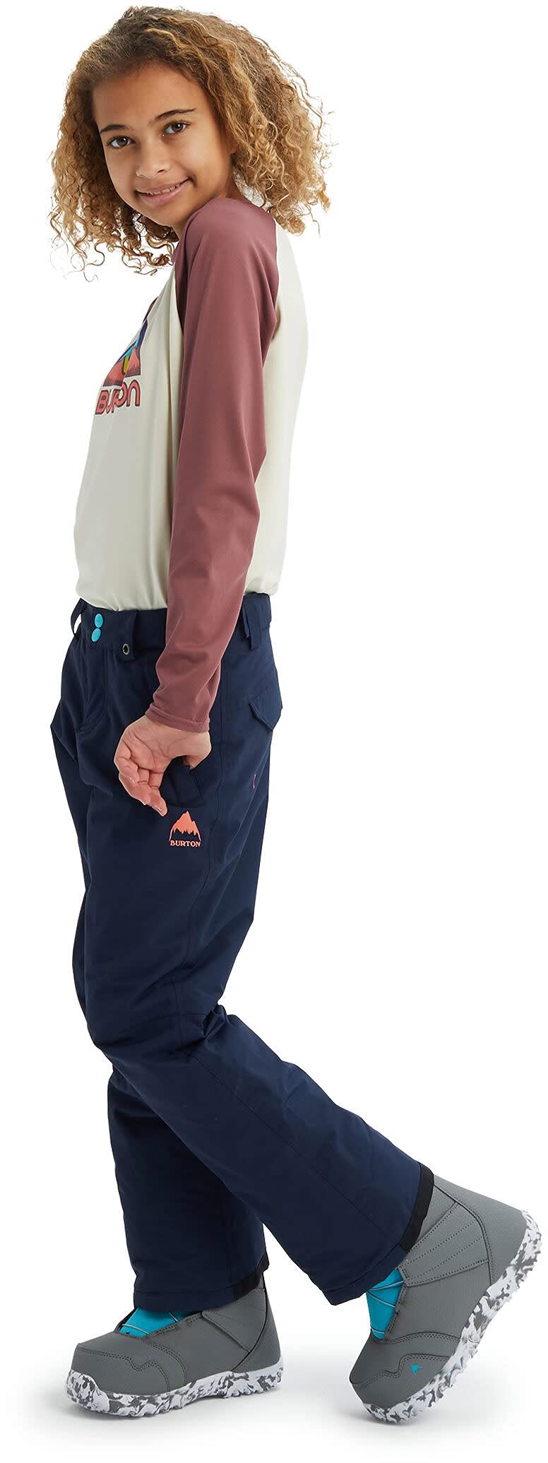 Burton Kids & Baby Sweetart Pants - Waterproof Snow Pants for Toddlers & Children - Warm Winter Ski Pants for Boys & Girls - Perfect for Snowboarding, Skiing & Outdoor Winter Play