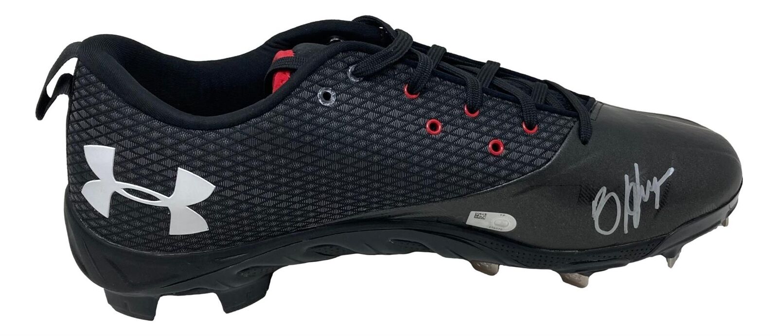 Bryce Harper Autographed Game-Issued Philadelphia Phillies Under Armour Cleats - Size 3 - Official Fanatics Authentic - Perfect for Baseball Memorabilia Collection & Sports Fan Gifts