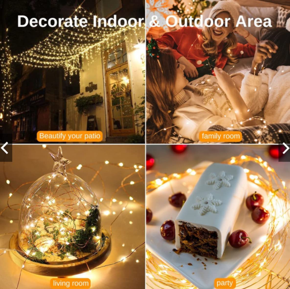 18 Pack Battery Operated Fairy Lights - 7Ft 20 LED Mini String Lights with Waterproof Copper Wire | Warm White Wedding, Party, Bedroom & Christmas Decorations | Perfect for Indoor/Outdoor Home Decor, Garden Lighting, and Holiday Displays