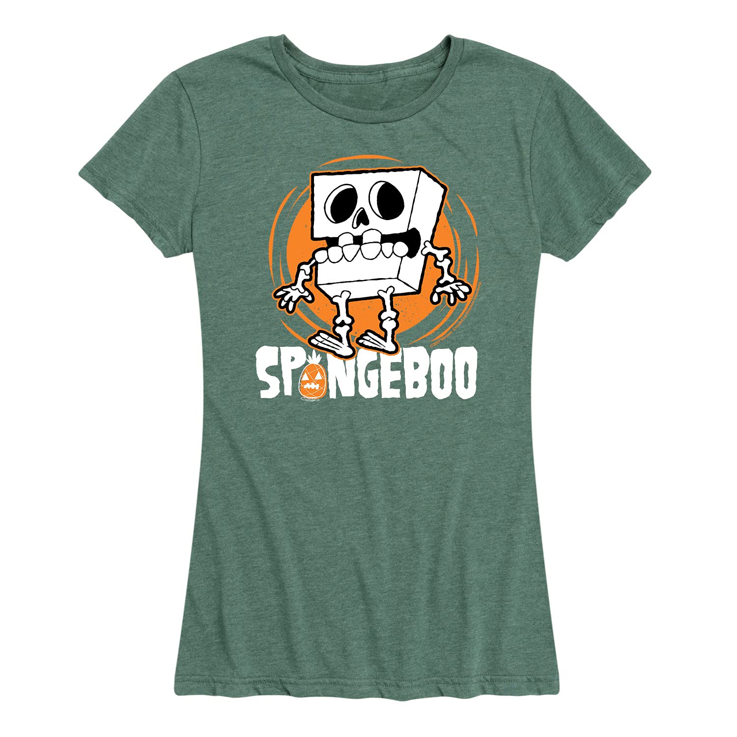 Spongebob Squarepants Graphic T-Shirt for Women - Soft Short Sleeve Cotton Tee - Funny Cartoon Print Top - Casual Wear, Gift Idea, Cosplay, Lounge, Street Style