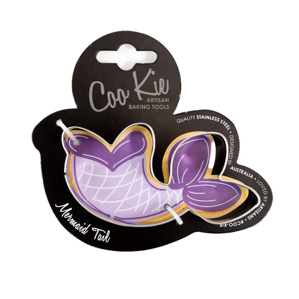 Premium Mermaid Tail Cookie Cutter Set - Stainless Steel Baking Tools for DIY Cookies, Cupcakes & Desserts - Perfect for Birthday Parties, Baby Showers & Ocean-Themed Events