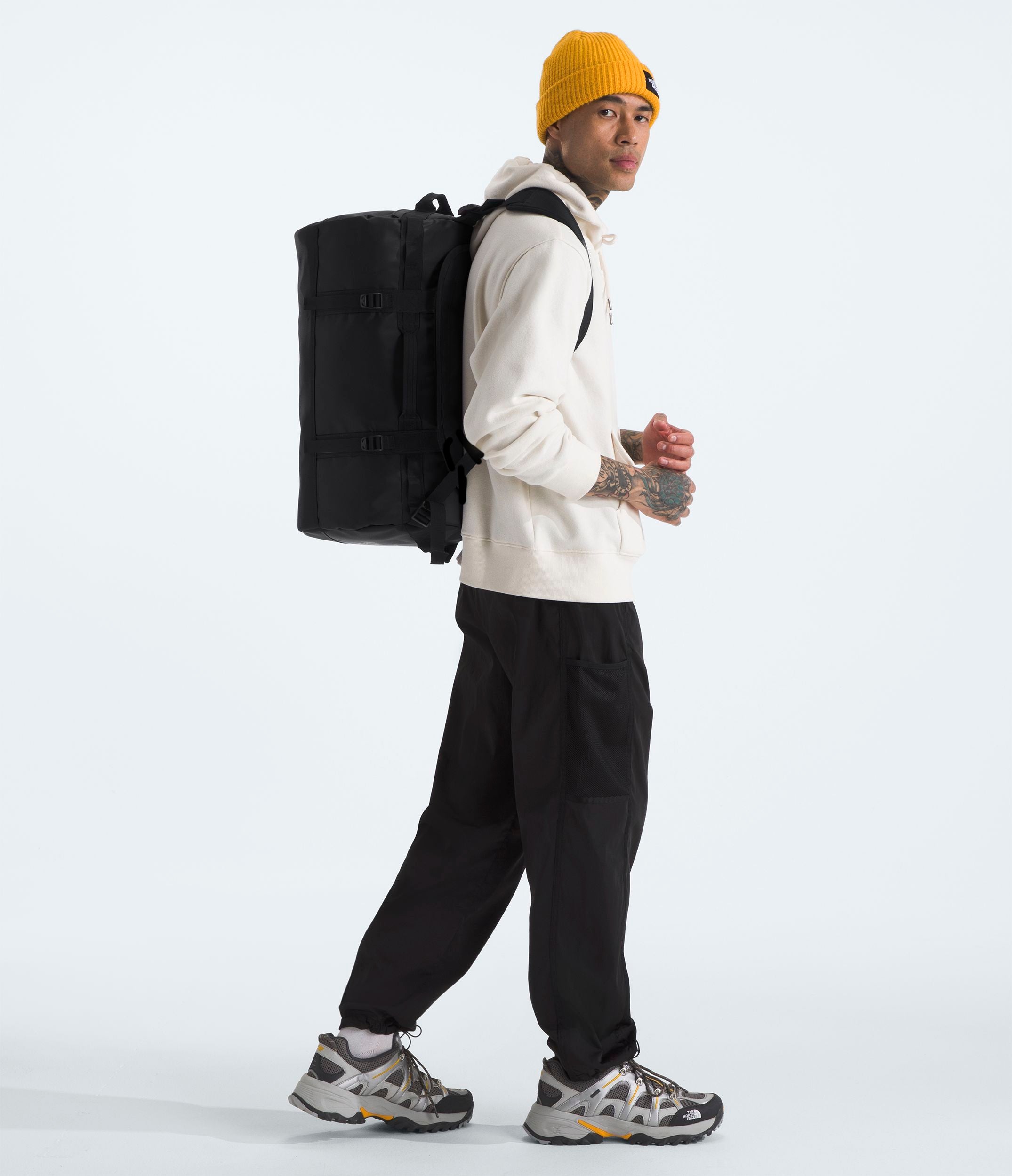 The North Face Base Camp Duffel Bag - Waterproof Travel Duffel for Camping, Hiking & Outdoor Adventures - Durable Luggage for Gym, Work & Weekend Getaways