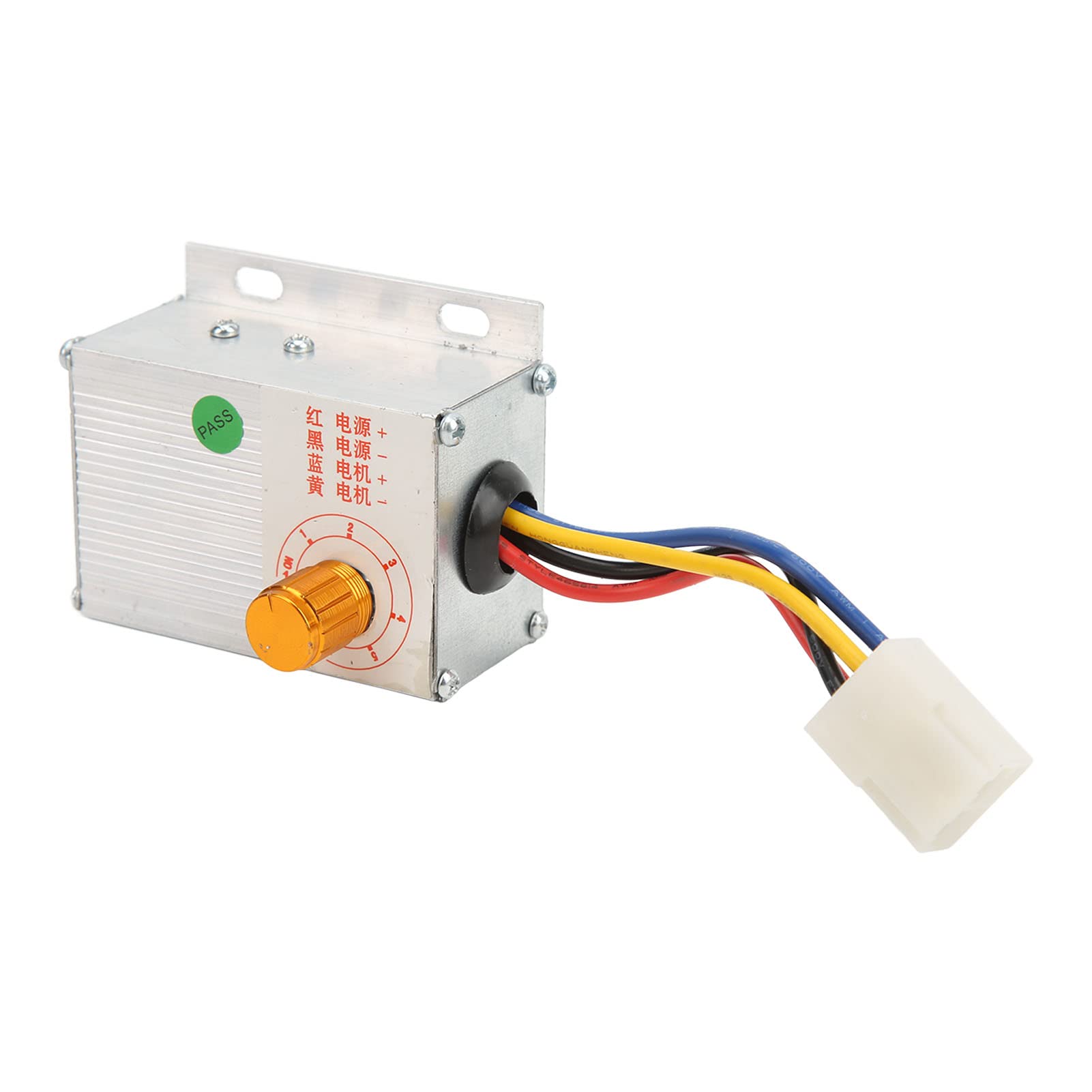 Akozon 12V 250W Brushless Motor Speed Controller - 8-Speed Electric Bike Scooter Tricycle DC Motor Regulator for DIY E-Bike, Mobility Scooter & Electric Vehicle Projects