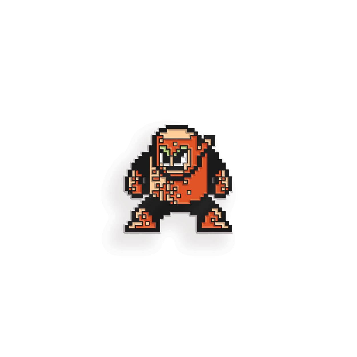 Mega Man Leaf Shield 3 Pin Set - Retro Gaming Collectible Badges for Fans - Perfect for Backpacks, Jackets & Cosplay Accessories