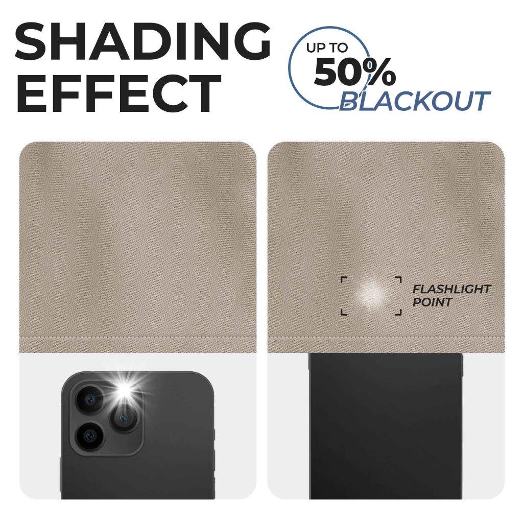 Blackout Curtains with Grommet Top - Solid Classic Modern Window Treatment for Bedroom & Living Room - Noise Reducing & Energy Saving