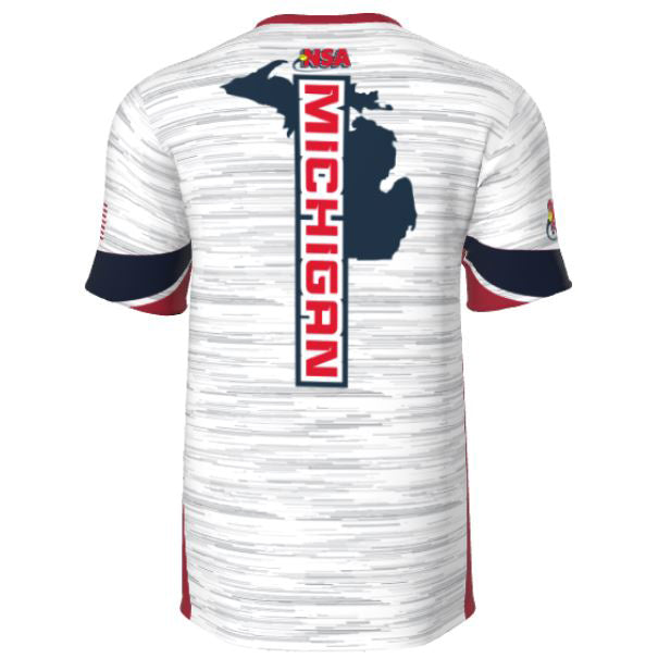 Michigan Super State Sublimated Slowpitch Tournament Shirt - High-Performance Baseball Jersey for Men & Women - Perfect for Softball Games, Team Uniforms & Sports Events