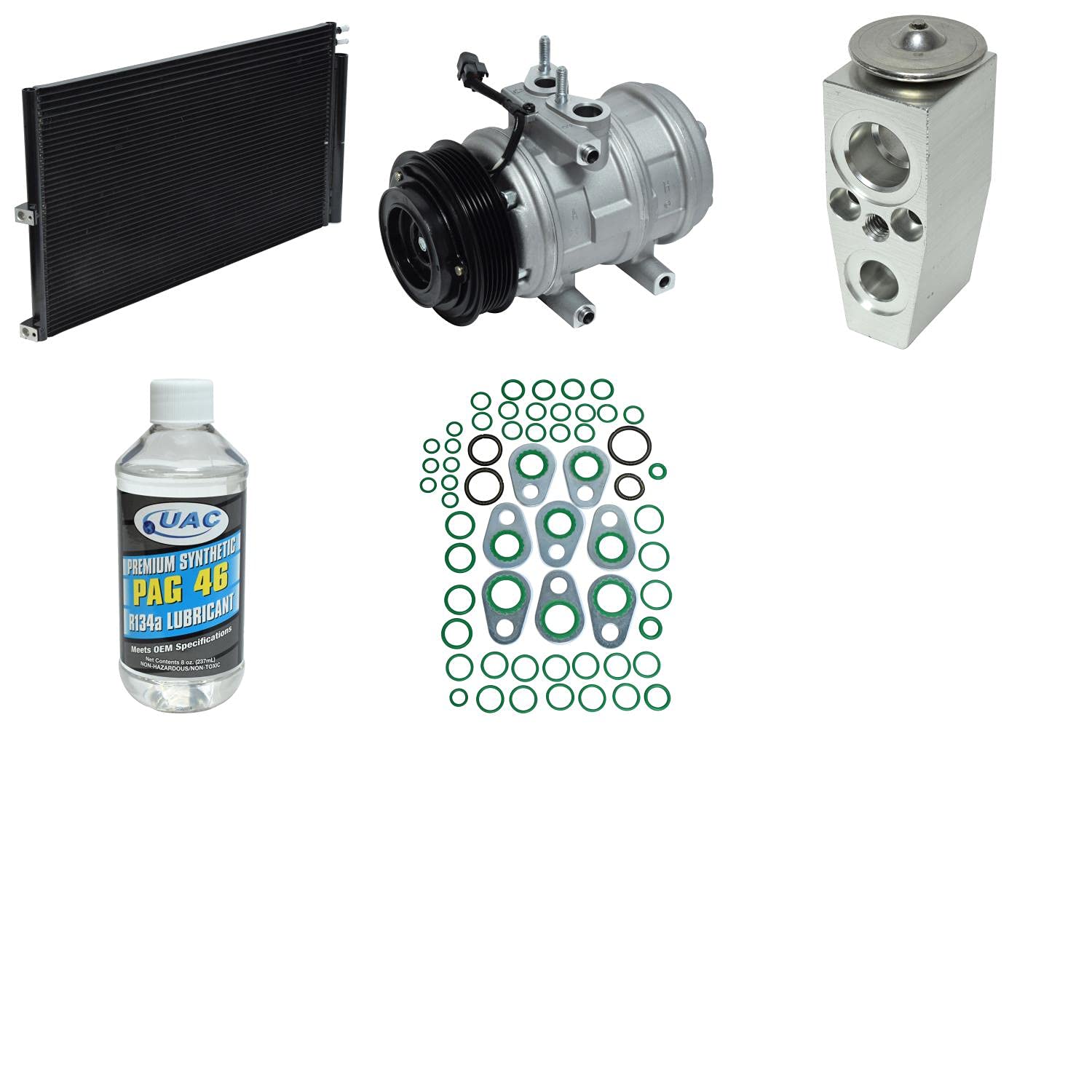 HVAC A/C Compressor and Condenser Replacement Kit - Compatible with [Vehicle Models] - High Performance Cooling System Upgrade for Cars, Trucks & SUVs - Perfect for Summer Driving and AC System Repairs