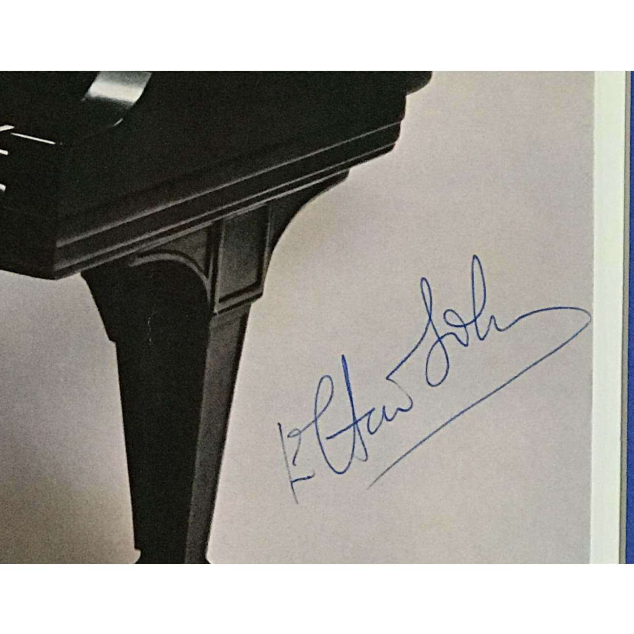 Authentic Elton John Signed Album Collage with Epperson COA - Limited Edition Music Memorabilia for Collectors & Fans - Perfect for Home Decor, Music Room Display & Gift for Elton John Enthusiasts