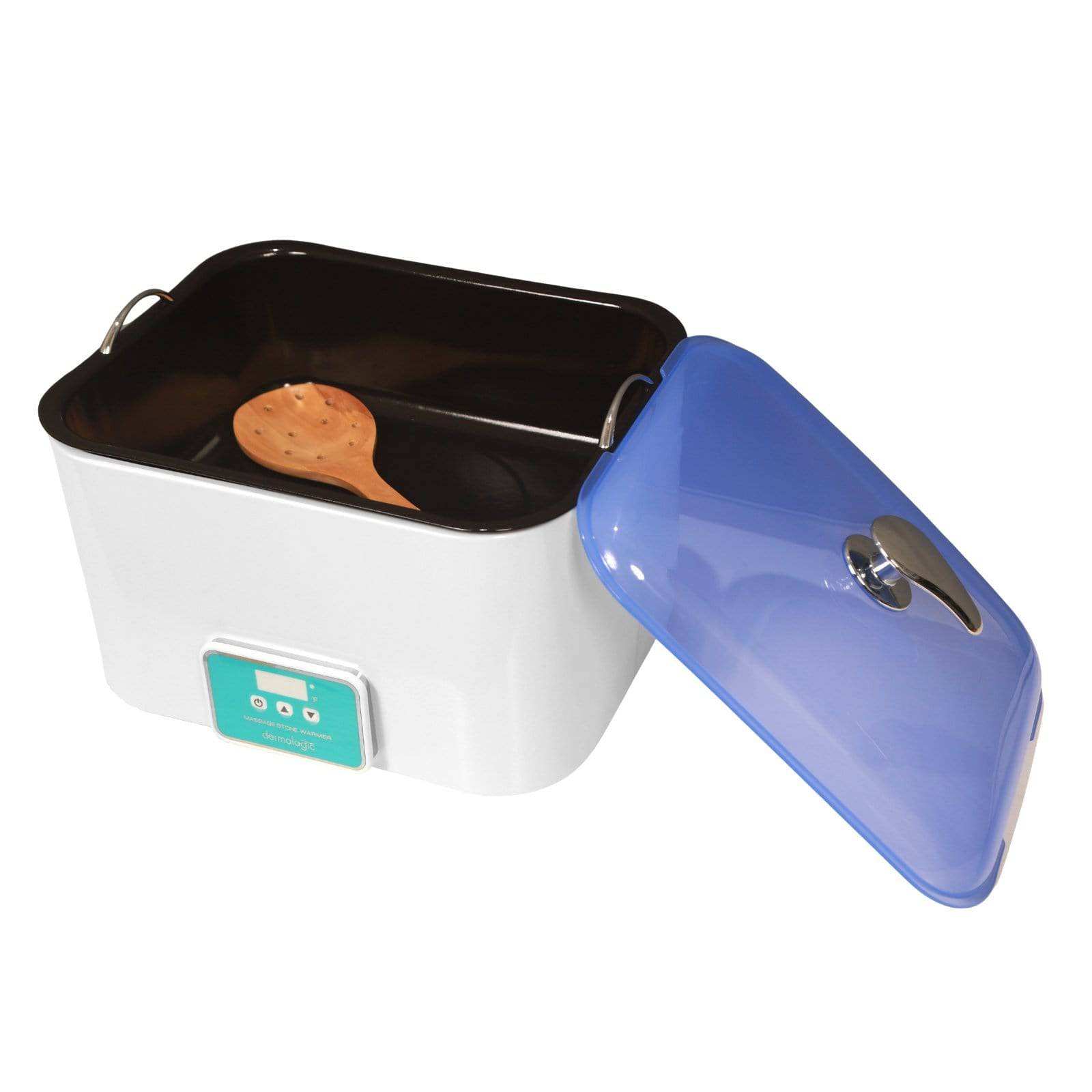 Professional Digital Display Massage Stone Heater & Warmer for Hot Stone Therapy - Perfect for Spa, Salon, and Home Relaxation Treatments