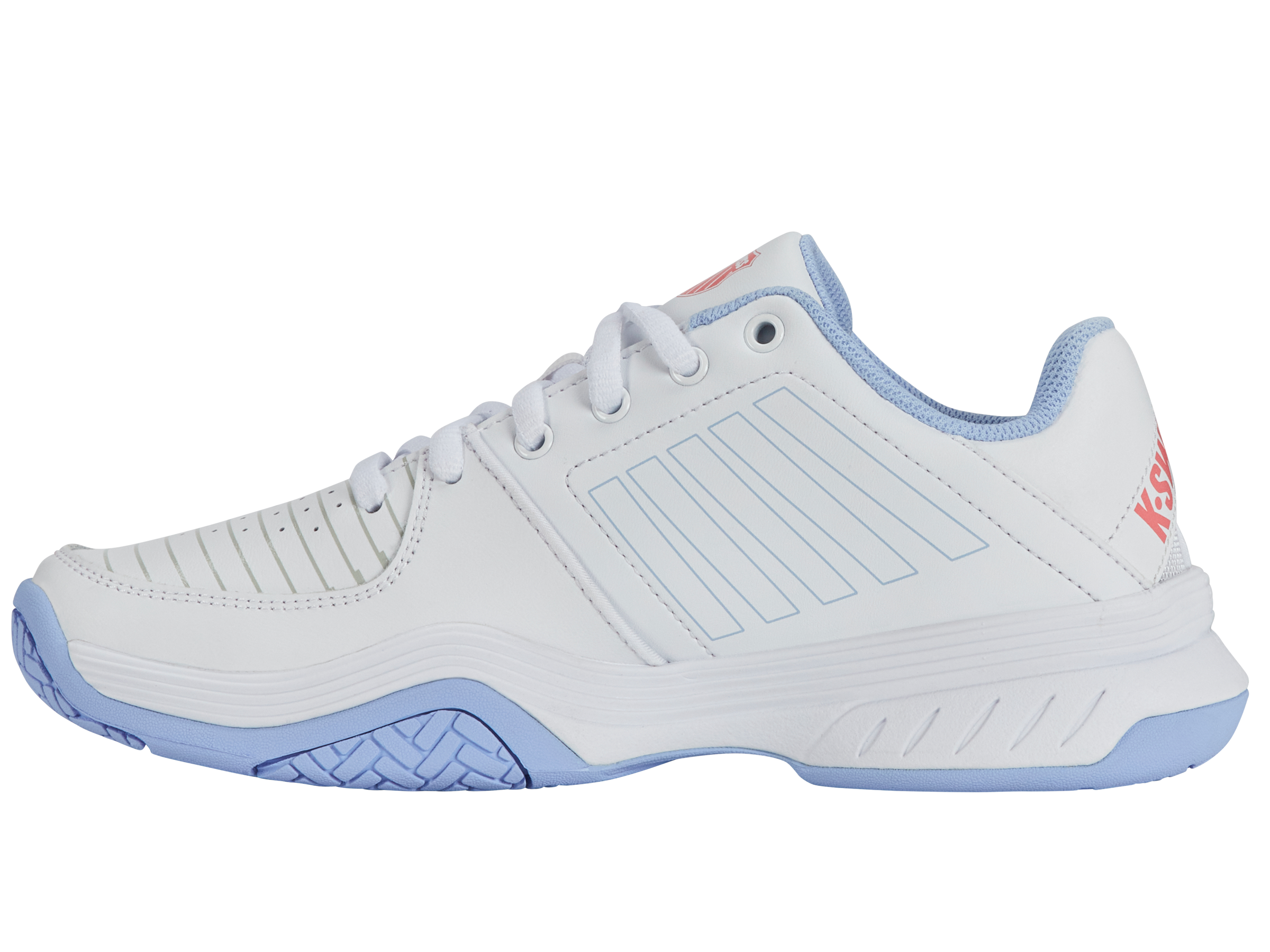 Nike Court Express Women's Tennis Shoes - White/Open Air/Strawberry Ice | Lightweight & Comfortable for Casual Wear, Gym Workouts & Outdoor Activities