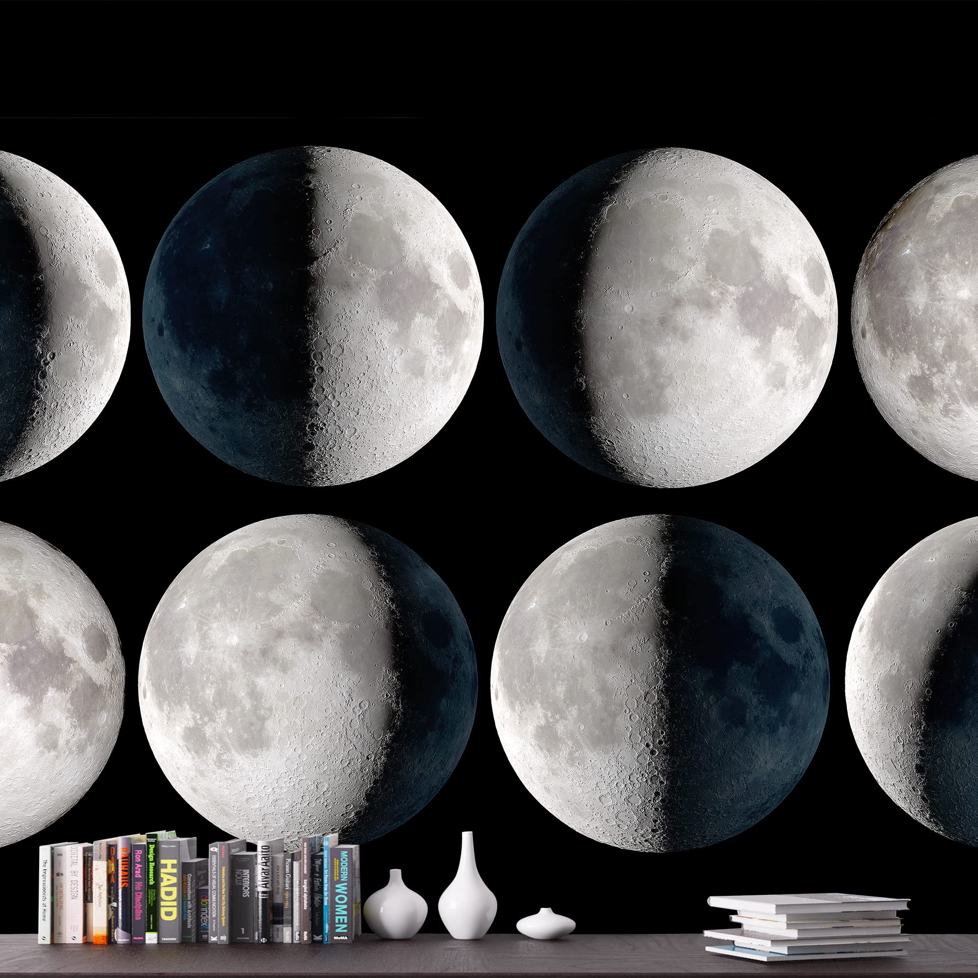 Universe & Planets Removable Wall Mural - Peel and Stick Wallpaper for Bedroom Decor (66x96 inches) - Perfect for Kids Room, Nursery, or Space-Themed Home Design