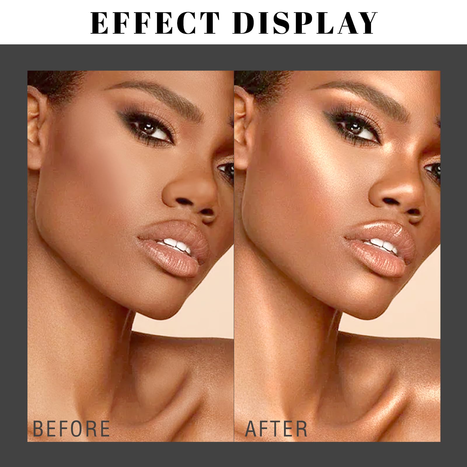 Bronze Body Glitter Spray - Shimmering Highlighter for Face, Hair & Body | Moisturizing Luminizer with Quick-Dry Formula | Perfect for Parties, Festivals & Night Out Glam Looks (#04)