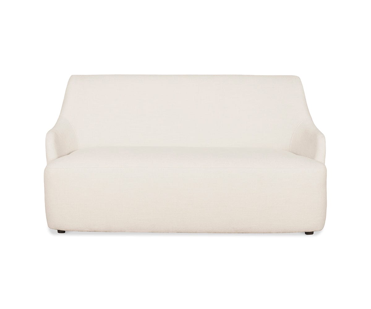 Ennio Settee - Modern Mid-Century Sofa for Living Room | Comfortable 3-Seater Couch with Wooden Legs | Perfect for Small Spaces, Apartments & Cozy Home Decor