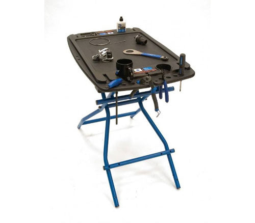 Park Tool PB-1 Portable Bike Repair Workbench - Compact & Sturdy Folding Stand for Home & Professional Bicycle Maintenance