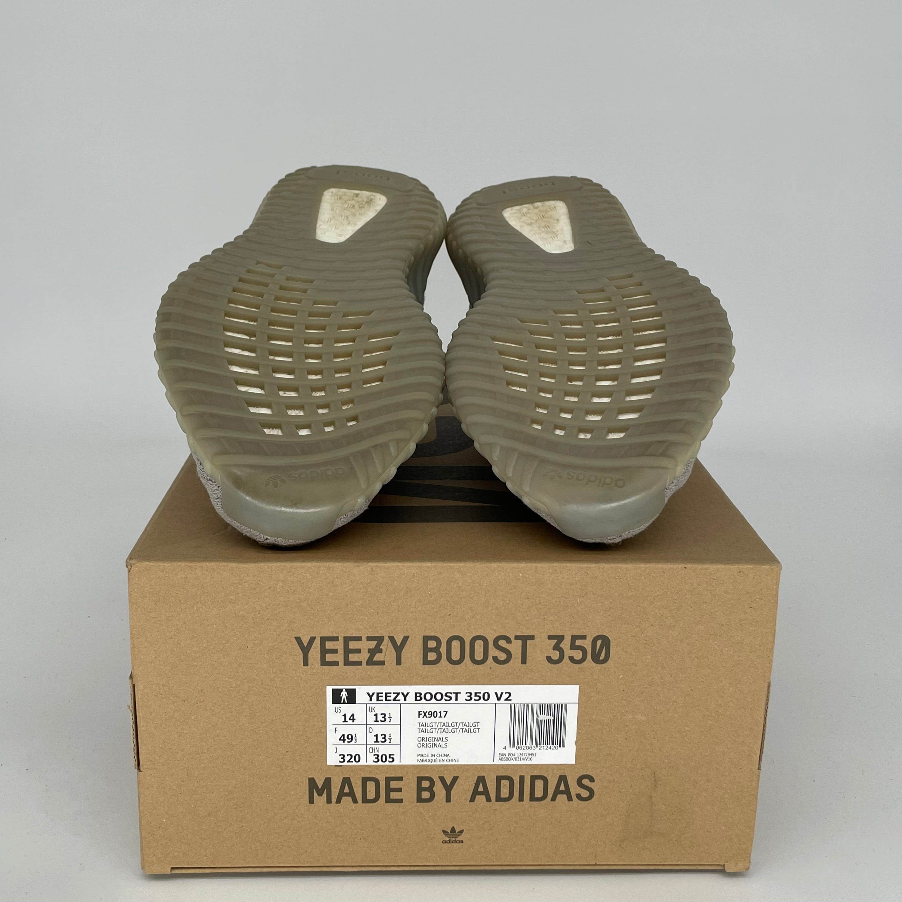 Adidas Yeezy Boost 350 V2 Tail Light Men's Running Shoes Size 14 FX9017 - Comfortable Sneakers for Jogging, Gym Workouts & Casual Streetwear