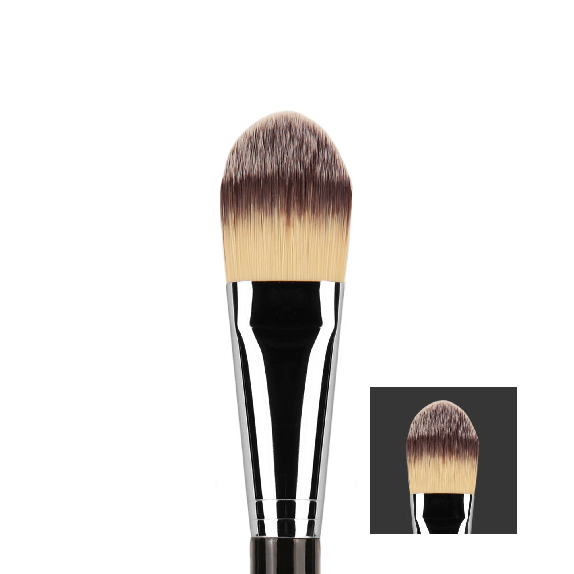 Bdellium Tools Professional Makeup Brush Maestro Series - Foundation Brush 948 | Soft Synthetic Bristles for Flawless Liquid & Cream Makeup Application | Perfect for Everyday Makeup, Bridal Looks & Professional Makeup Artists