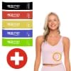 Pink + 5 Exercise Bands