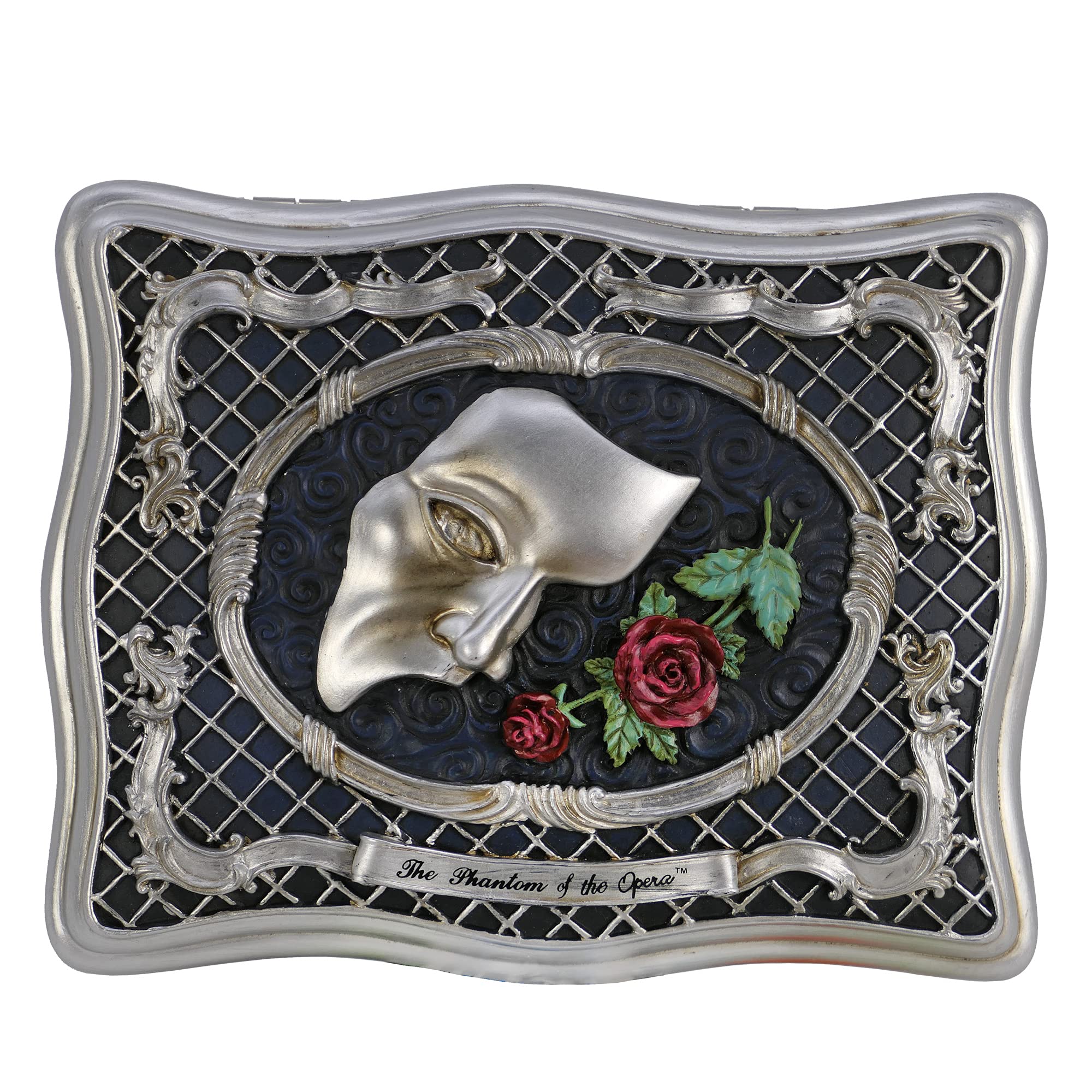 Phantom of The Opera Jewelry Music Box - Elegant Collectible Gift for Fans | San Francisco Music Box | Perfect for Home Decor, Theater Lovers & Special Occasions