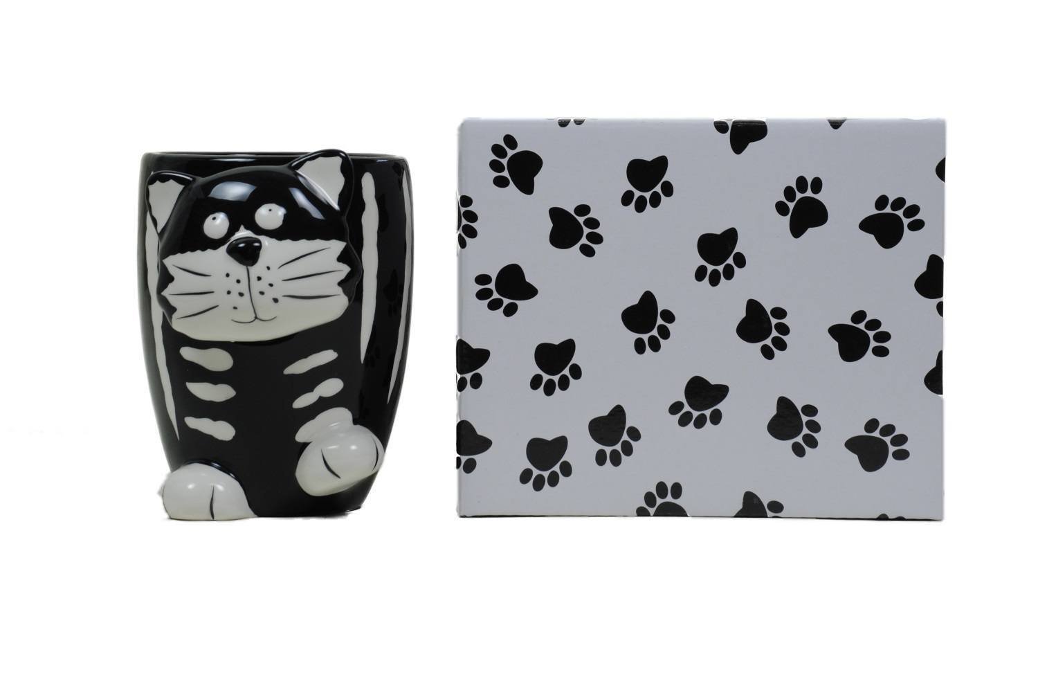 Chester The Cat Coffee Mug - Cute Kitty Ceramic Cup for Cat Lovers - Perfect for Tea, Coffee & Hot Drinks at Home or Office