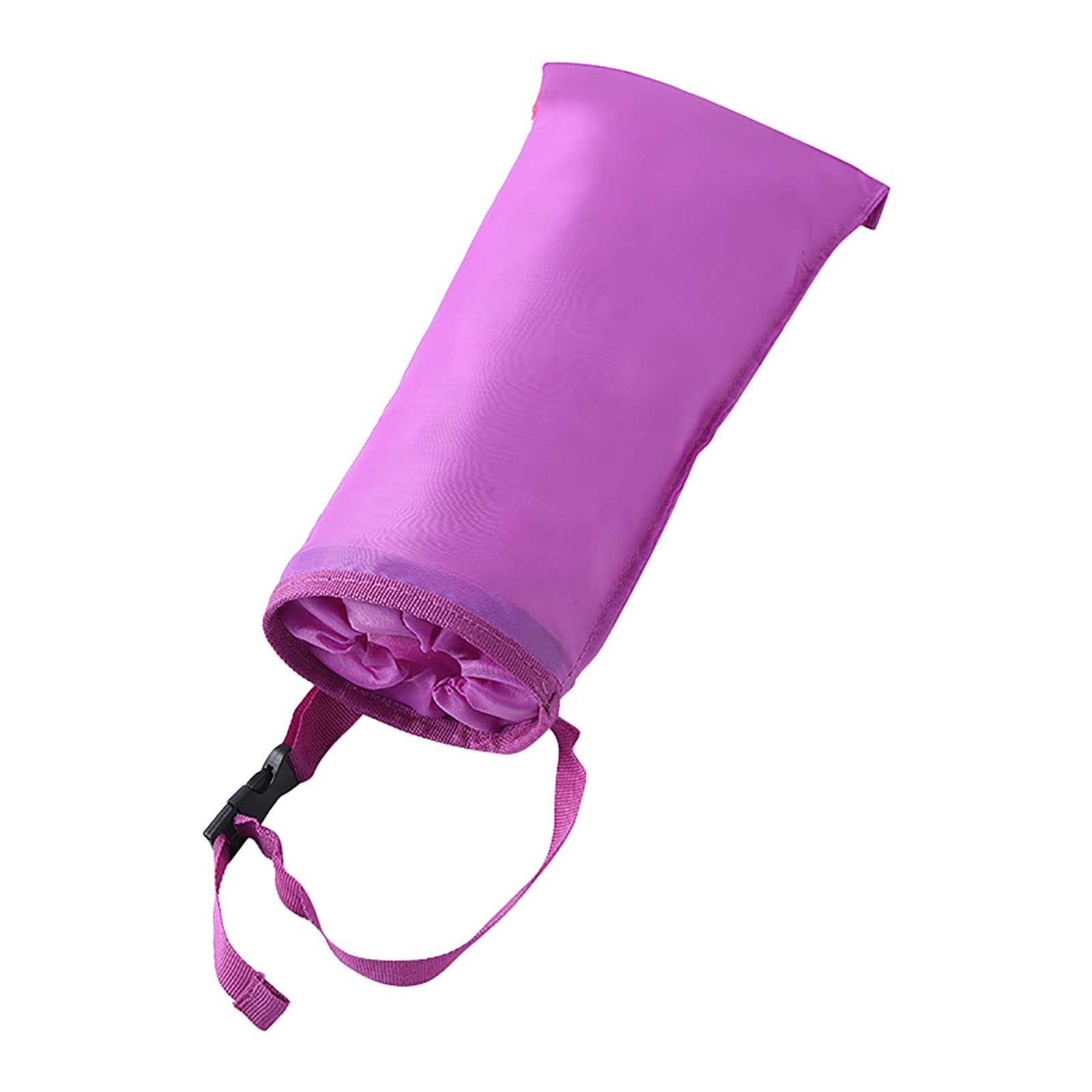 Jolincc Magnetic Car Trash Can - Foldable Waterproof Leakproof Hanging Trash Bag for Automotive Storage | Long Tube Design Fits Car Seats & Doors | Perfect for Road Trips, Commuting & Family Travel (Hot Pink, One Size)