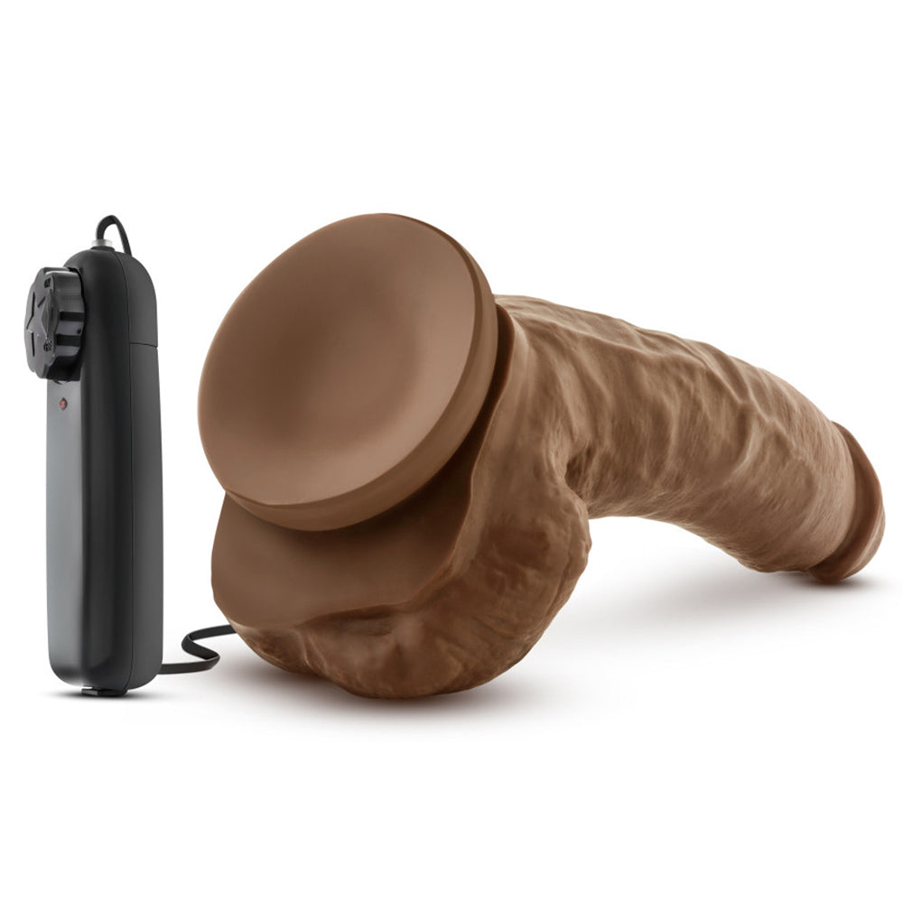 Coverboy The Boxer Realistic Vibrating 9-Inch Dildo with Remote Control - Perfect for Couples Play, Solo Pleasure & BDSM Exploration