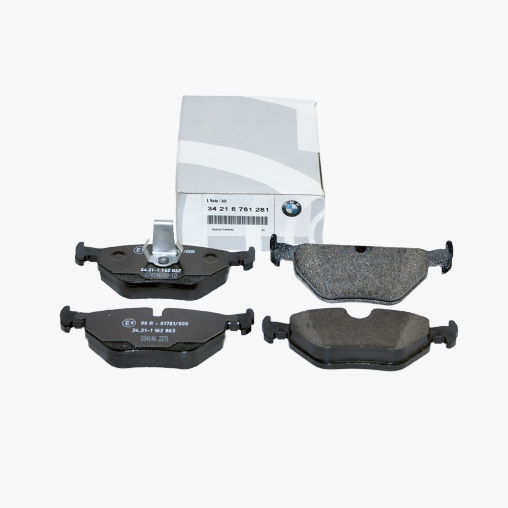 Genuine BMW Rear Brake Pads for 1997-2003 E39 528i 525i 530i 540i Models - OEM Part #34216761281 (VIN Required) - Perfect for Daily Driving & Performance Upgrades