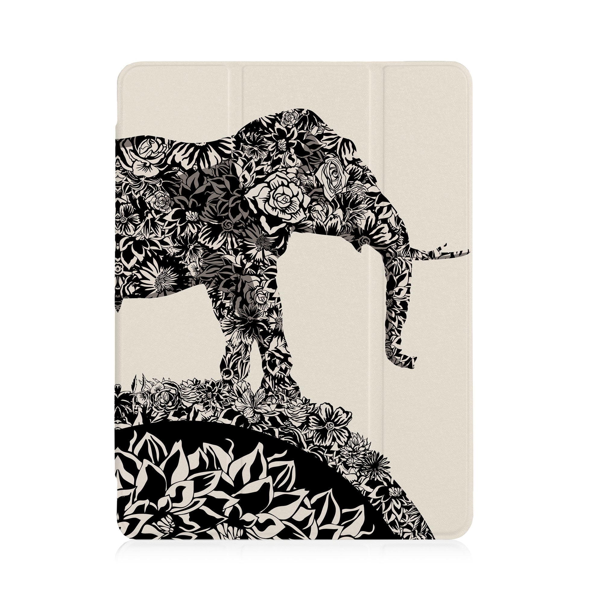 Cute Animal See-Through Case for iPad - Slim Protective Cover with Transparent Design for iPad Air/Pro/Mini - Perfect for School, Work & Travel Accessories