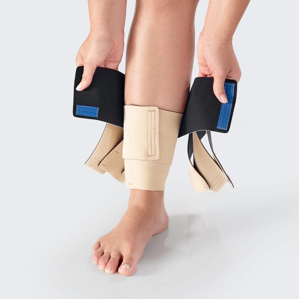 ReadyWrap Compression Calf Wrap - Small Size for Shin Splints, Muscle Recovery & Pain Relief - Ideal for Running, Sports & Post-Workout Recovery