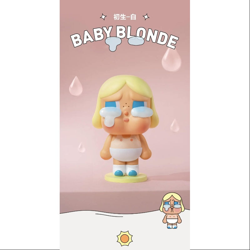 Crybaby Crying Again Series Baby Blonde Doll - Collectible Anime Figure for Display & Gifts | Perfect for Anime Fans, Shelf Decor, and Kawaii Collections