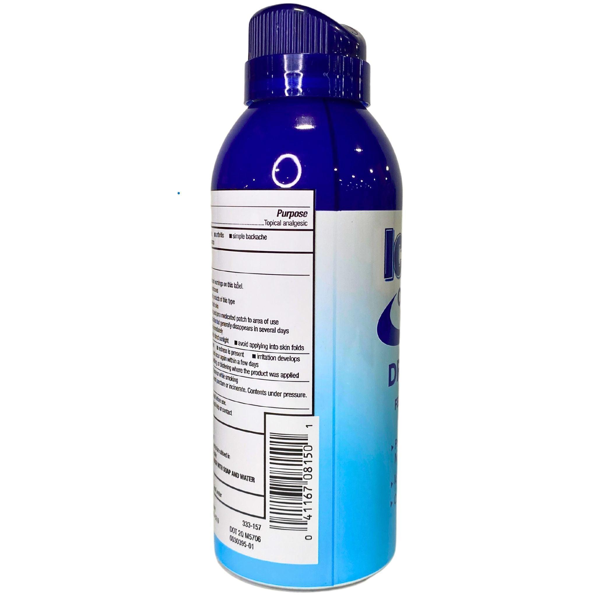 Icy Hot Original Pain Relief Spray - Fast-Acting Dry Spray for Instant Muscle & Joint Pain Relief - 4 oz (Pack of 30) - Perfect for Athletes, Gym Recovery & Post-Workout Soreness