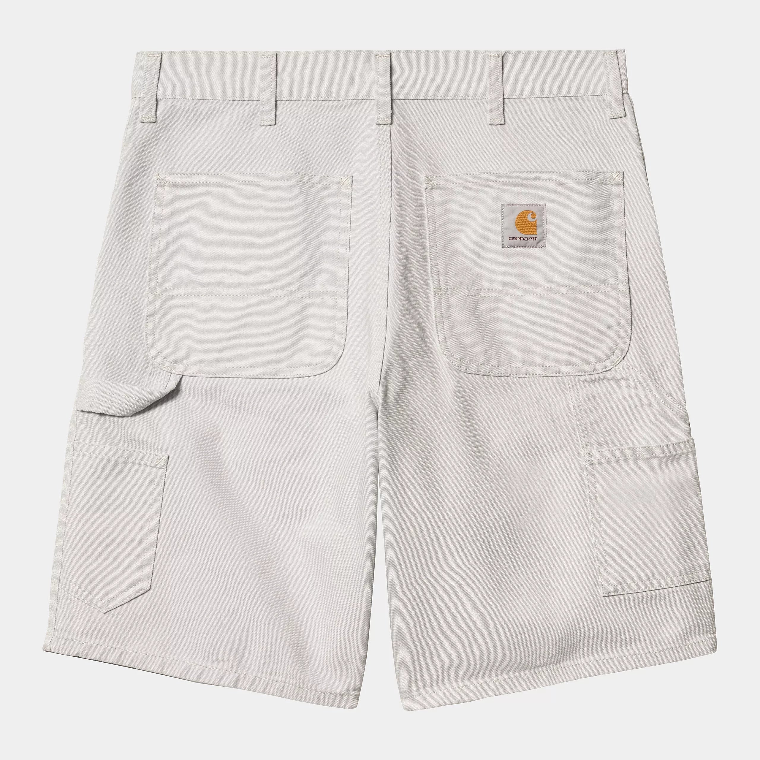 Carhartt Rugged Flex® Relaxed Fit Canvas Utility Work Shorts for Men - Durable Tan Workwear for Construction, Landscaping & Outdoor Jobs