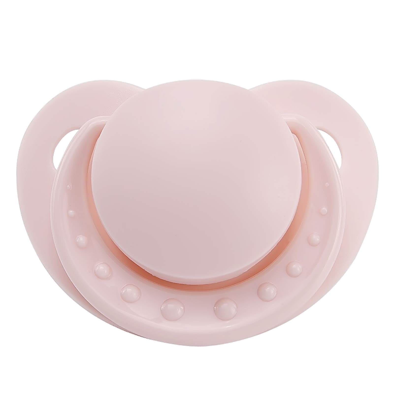 Littleforbig SmallShield Pacifier - Cute Pink Pacifier for Adults & ABDL - Perfect for Age Play, Cosplay, and Comforting Scenes