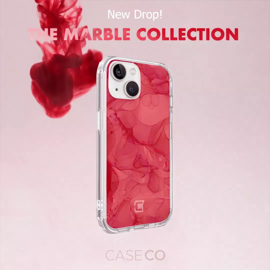 iPhone 16e MagSafe Case - Pink Marble Design | Slim Protective Cover with Magnetic Alignment | Perfect for Everyday Use, Travel & Work