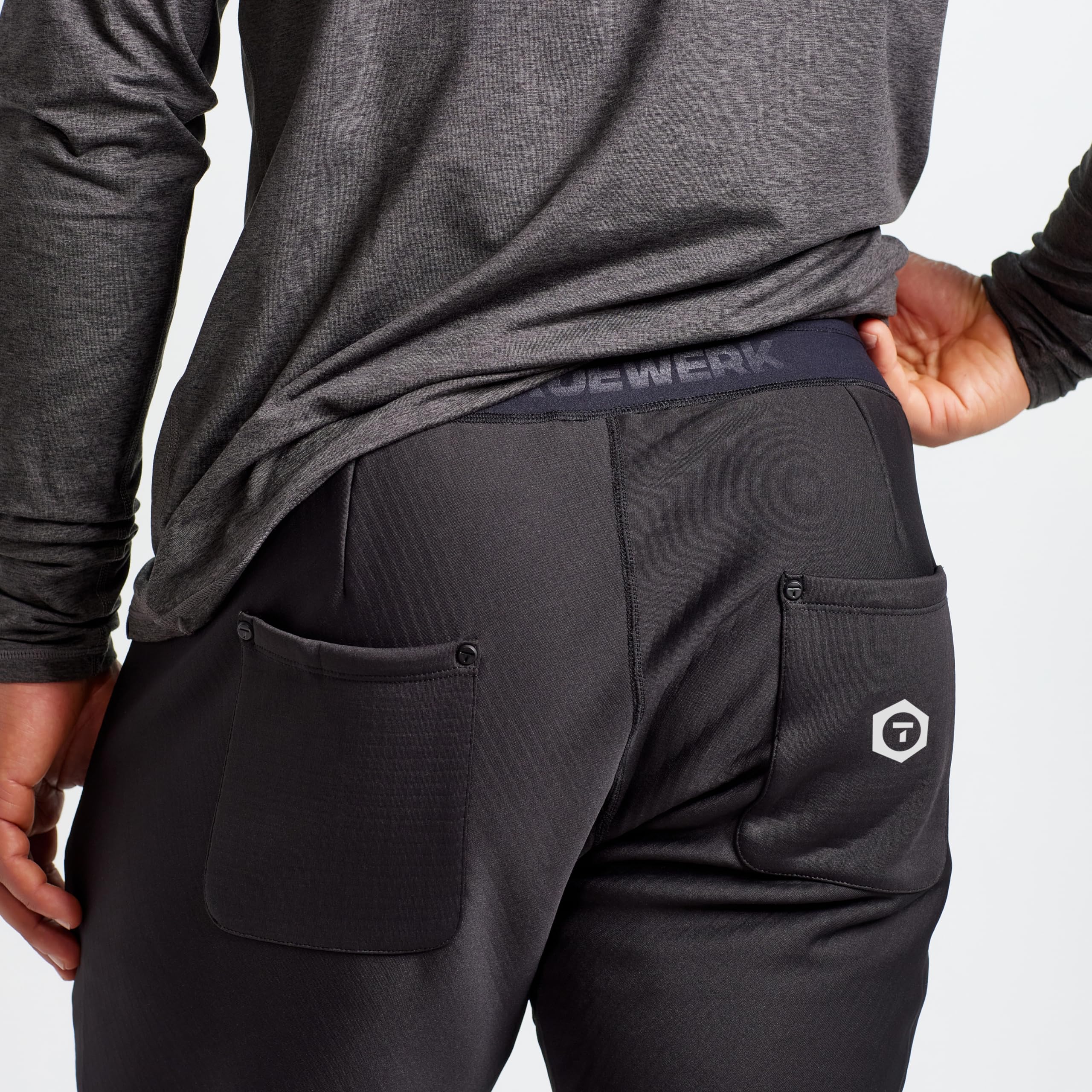 TRUEWERK Men's M2 Transit Pants - Durable Work Pants for Construction, Hiking & Outdoor Activities | Water-Resistant & Breathable for All-Day Comfort
