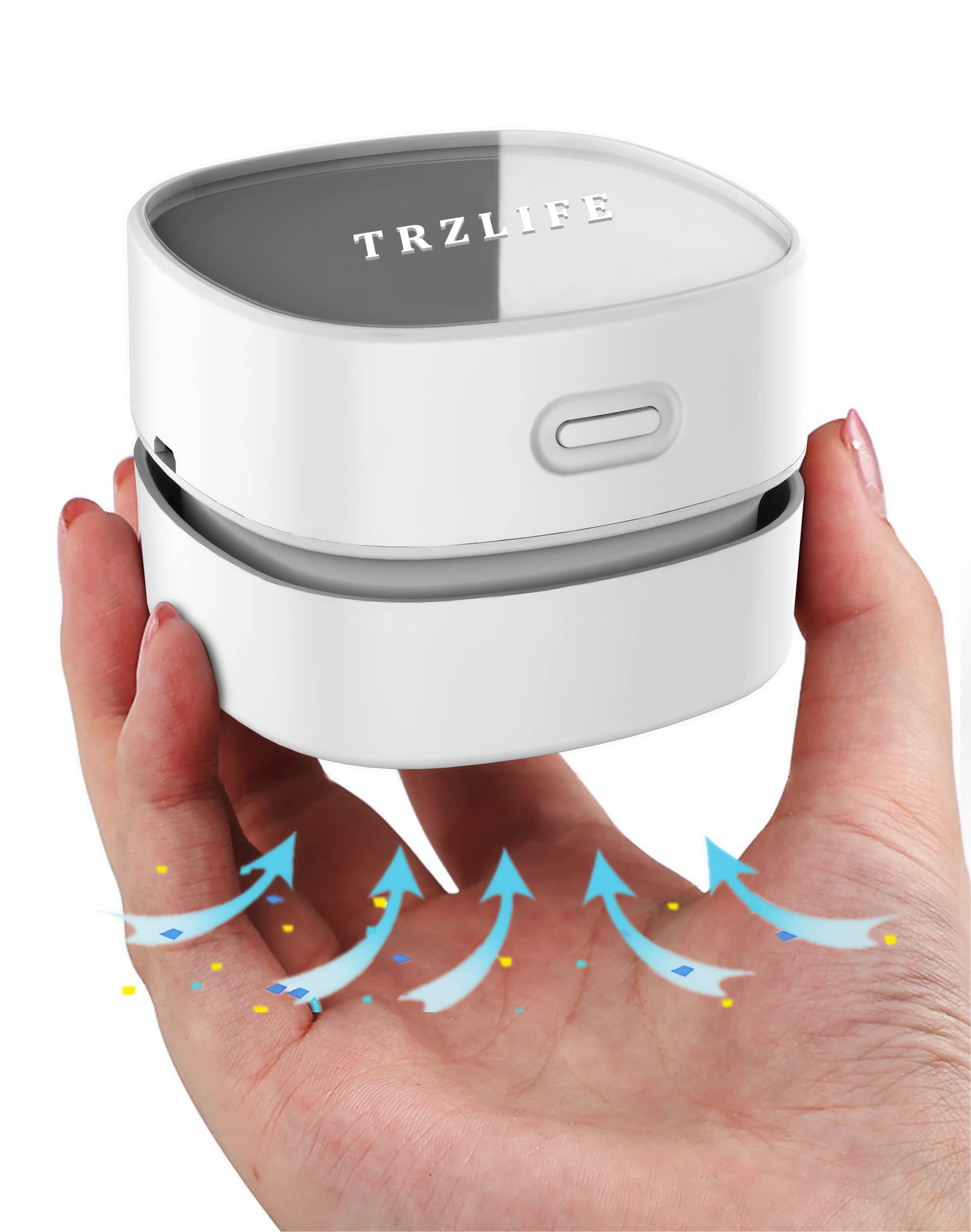 Upgraded Mini Desk Vacuum Cleaner for Tiny Items & Crumbs - Perfect for Desktop, Countertop & Easter Gifts