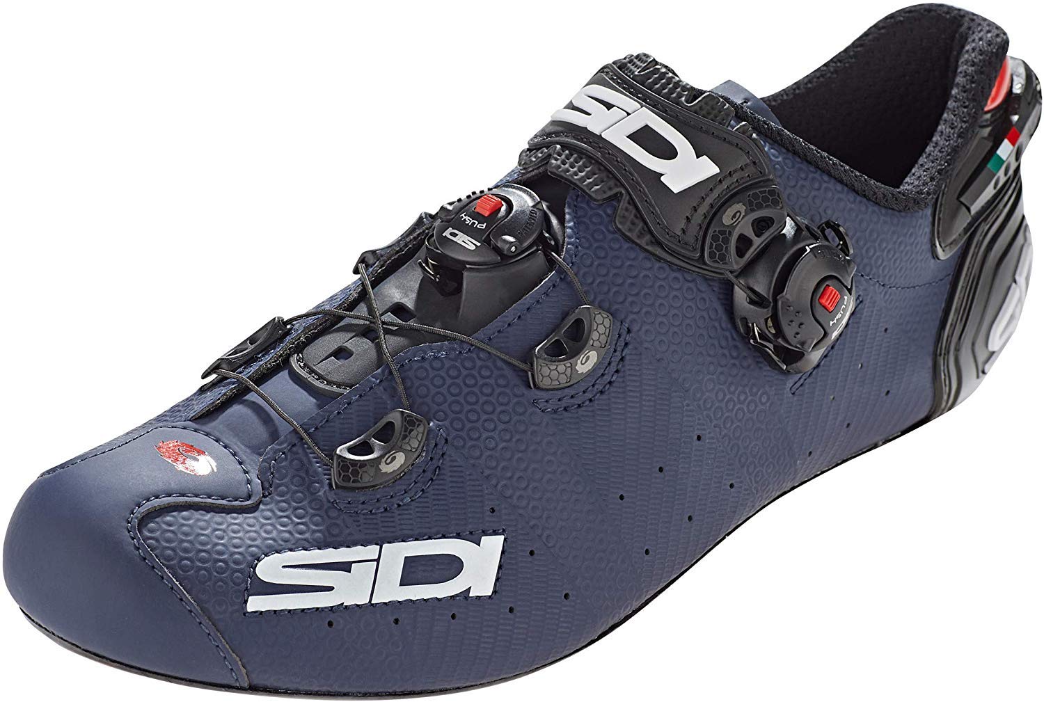 Sidi Men's Wire 2 Matt Carbon Road Cycling Shoes - Lightweight & Durable Bicycle Shoes for Professional Cyclists | Perfect for Racing, Training & Long-Distance Rides