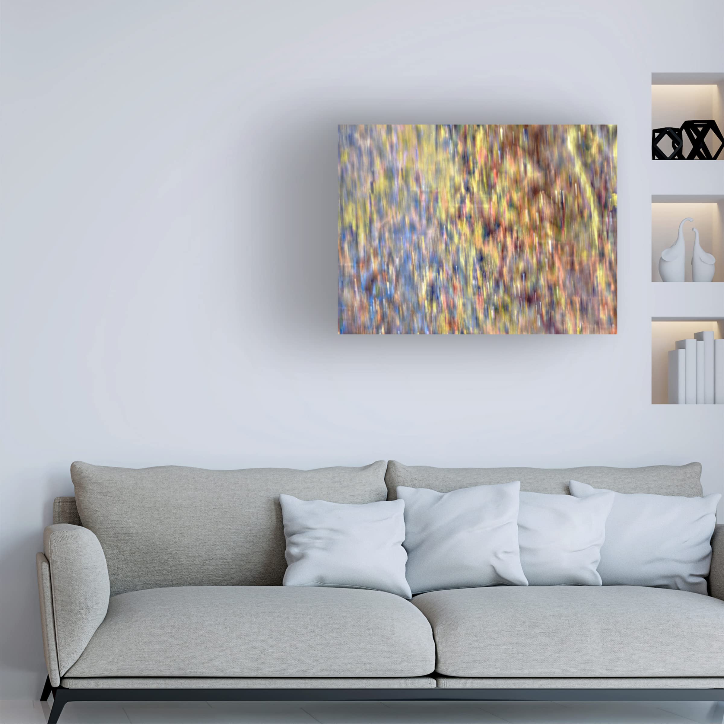 Bohemian Spirits IV Canvas Wall Art by Eva Bane - Handmade Bohemian Decor for Living Room, Bedroom & Office - Vibrant Abstract Painting for Modern Home Decor