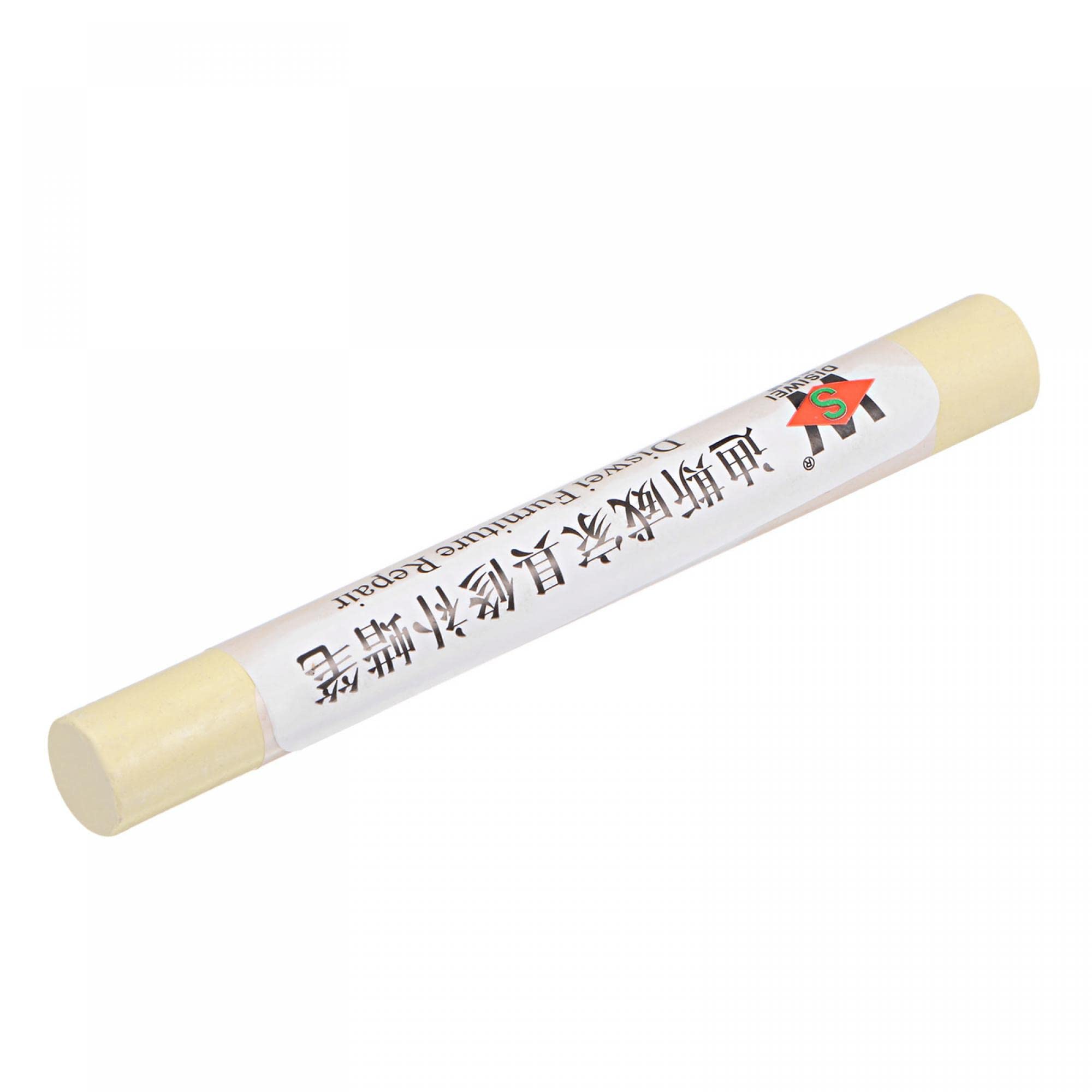 uxcell Wood Wax Filler Stick - Furniture Repair Crayons for Scratches & Holes, Wood Touch Up Wax Paint Pens for Laminate Floors, Tables, Desks (Cream Color) | Perfect for DIY Home Improvement & Woodworking Projects