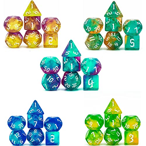 5 Sets Sickle Font Glitter